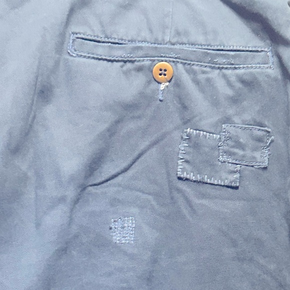 Polo Ralph Lauren 40x32 - Vintage Distressed Chino Pants/Workwear/Patchwork - Picture 5 of 15